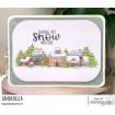 SNUGGLE WEATHER SENTIMENT SET (INCLUDES 6 RUBBER STAMPS)
